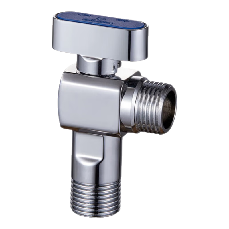 Submarine F103A Brass Angle Valve Spherical Valve Core Full-Open High-Flow Gas Water Heater Wall-Mounted Boiler Cold Water Upgraded Versio