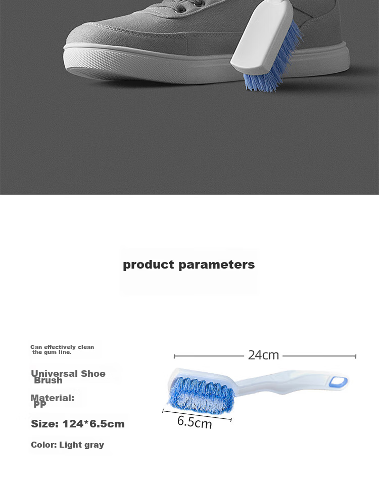 CHAHUA Large Laundry Brush Set [2 Pieces Total], Multi-Functional Shoe Cleaning Tool for Home Use, Random Color 2
