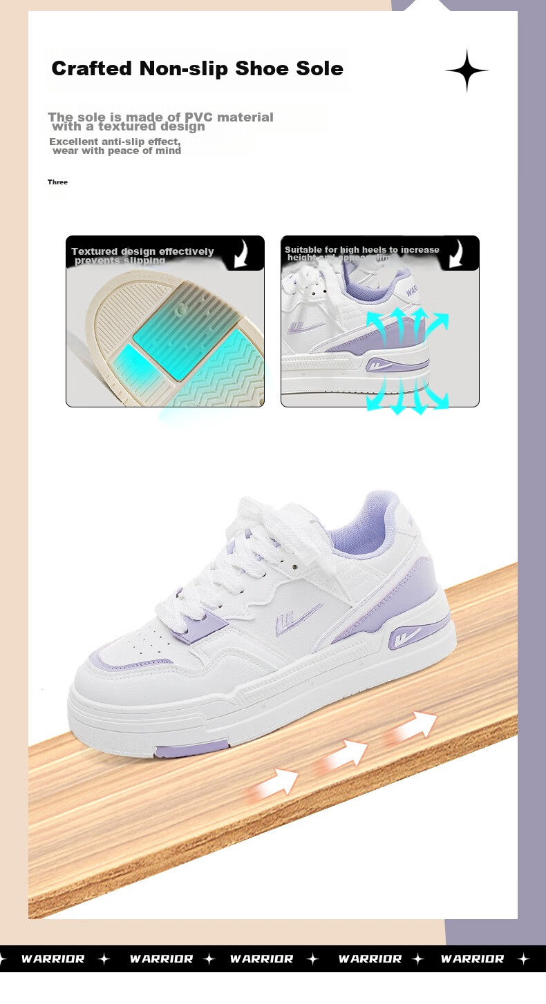 Huili Women's Shoes, White Sneakers, Trendy And Versatile Casual Shoes, Stylish Footwear for Women, 2662L, White/light Blue, Size 40 9