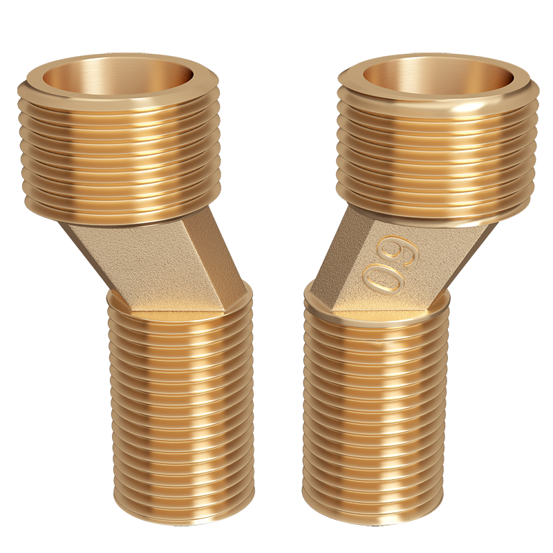 CVBAB All-Copper Extended Elbow Reducer, Eccentric Mixer Valve Shower Head Faucet Universal Adjuster CV629