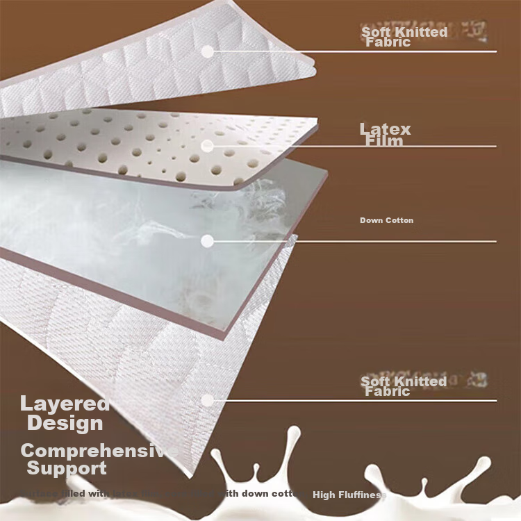 Wuyingongfang Mu Yin Liangpin Textile Subsidiary Latex Cervical Pillow Core Neck Support Pillow Deep Sleep Adult Sleeping Specific 4