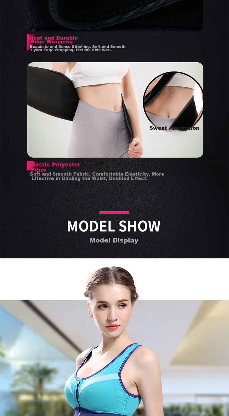 Chidong Sweat-Inducing Waist Support Belt for Men And Women, Abdominal Shaping, Waist Slimming, Summer Fitness Running Sports Sweat-Loss Weight Loss Waist Brace One Size Fits All 8