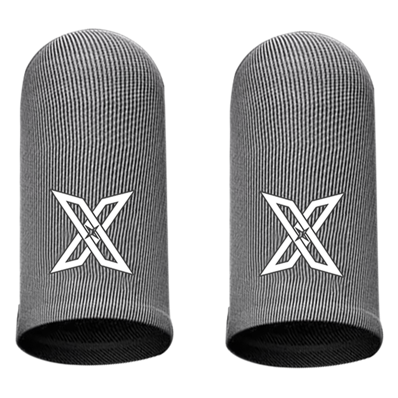 BIAZE Gaming Finger Sleeves for League of Legends Mobile Game And PUBG Mobile Professional PUBG Mobile Gaming Positioning Tool Anti-Sweat Anti-Drop Touch Screen Finger Sleeves Thin Version 4-Pack YX73