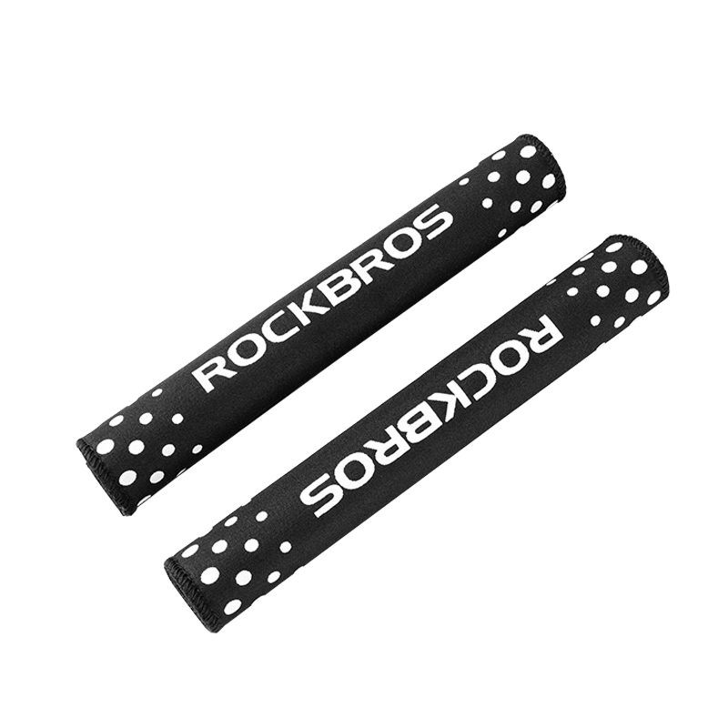 ROCKBROS Bicycle Chain Cover, Chain Protector, Frame Tape, Velcro Protective Tape for Paint Protection, Mountain Bike And Road Bike Accessories, Black (One Piece)