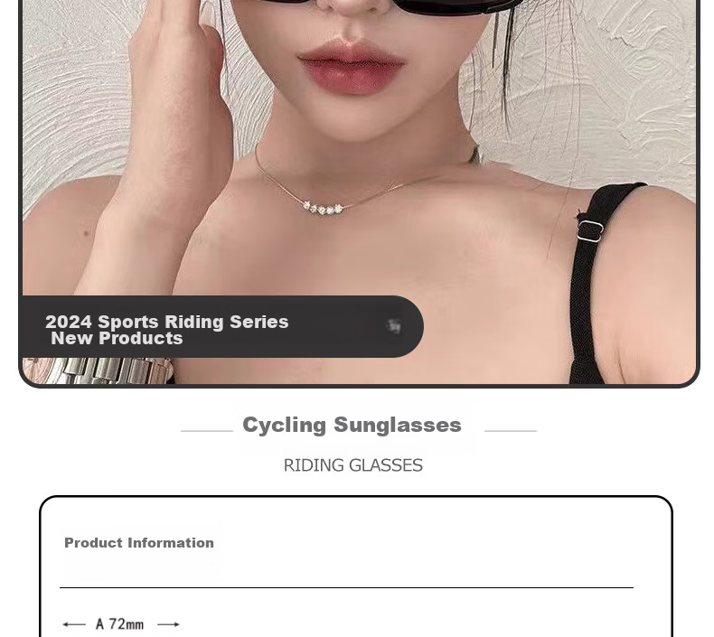 LOVECRAFT Cycling Goggles 1622 - Black Frame Gray Lenses, Prescription Glasses Goggles, Outdoor Windproof Glasses, Protective Eyewear for Men And Wome 2