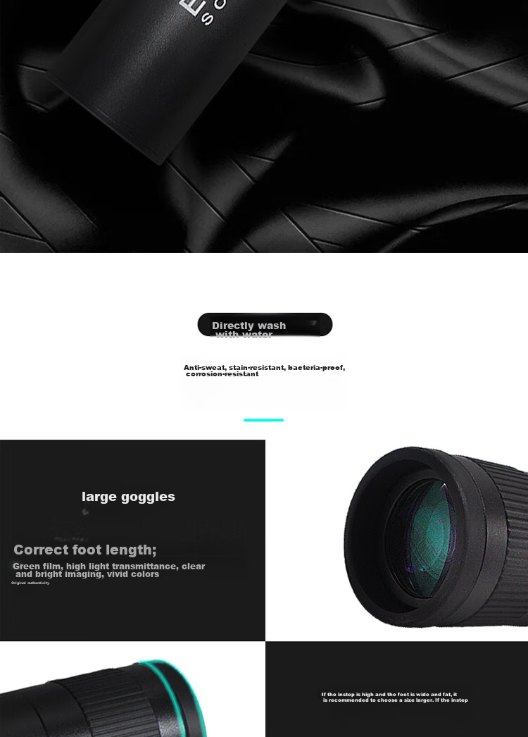 EXPLORE SCIENTIFIC Single-Tube Telescope 7X32 Wide-Angle High Magnification High-Definition Night Vision Concert Professional Outdoor Portable 13