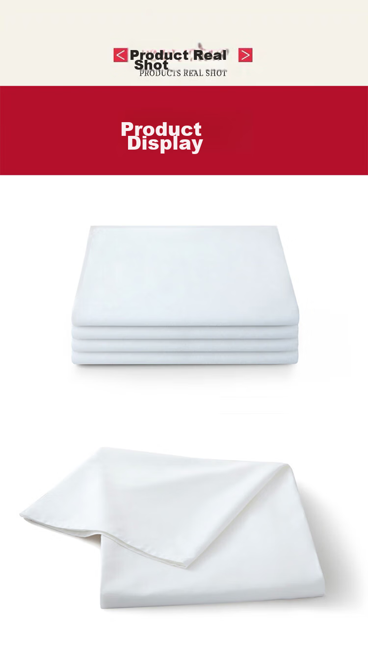 YALU&FREEDOM White Bed Sheet, Large Single Bed Sheet, Single Piece Military Training Dormitory Bedding Sheet, Bed Cover for Single Person, 160*230cm 8