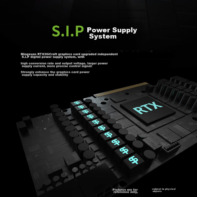 MAXSUN GeForce MS-RTX3050 TRB 6G DLSS Gaming/Professional Design/Streaming Graphics Card 6