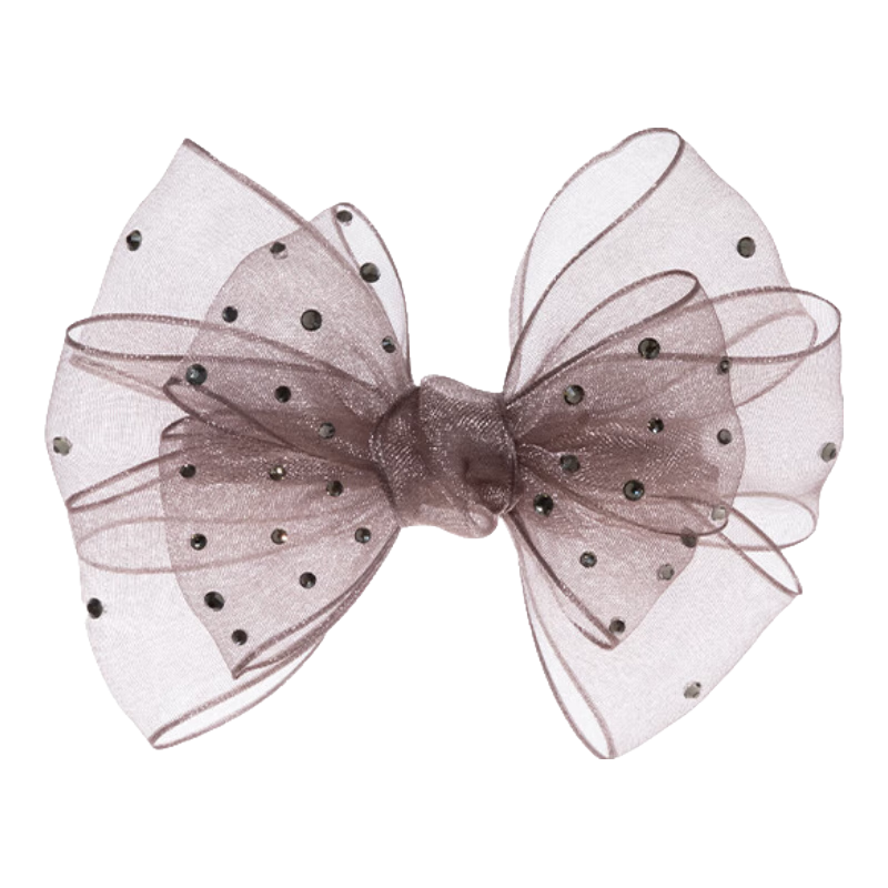CHIMERA Sweet Back-Of Hair Clip, Bow Ponytail Barrette, Half-Up Hair Accessory, Women's Hair Ornament, Mid-Autumn Festival Gift