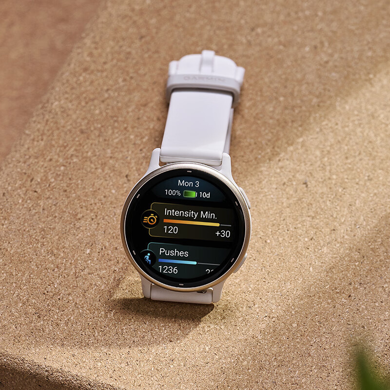 GARMIN Active5 Cloud White, Heart Rate And Blood Oxygen Monitoring, Long Battery Life, Outdoor Running Professional Sports Smartwatch, Gift