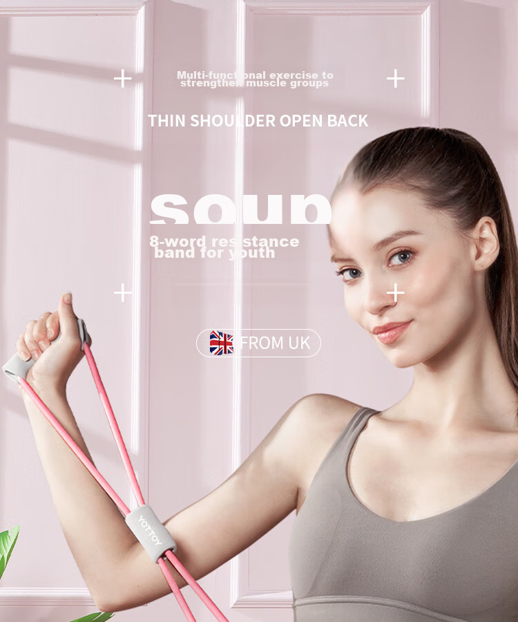Yottoy 8-Character Pull-Up Bar, Home Fitness Back Opener for Women, Shoulder And Back Exercise Tool, Yoga Stretching Equipment for Beautiful Back 1
