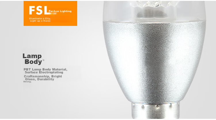 Foshanzhaoming Crystal Lamp Bulb, Candle-Shaped, Pointed Crystal Bulb, Small Screw Base E14, Silver, 6.5W, Cool White Light 19