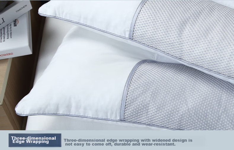 Hengyuanxiang Pillow, Cassia Seed Antibacterial Cervical Pillow, Single Person Sleeping Hard Pillow, Pillow Core, Whole Head, One Piece, 48*74cm 23