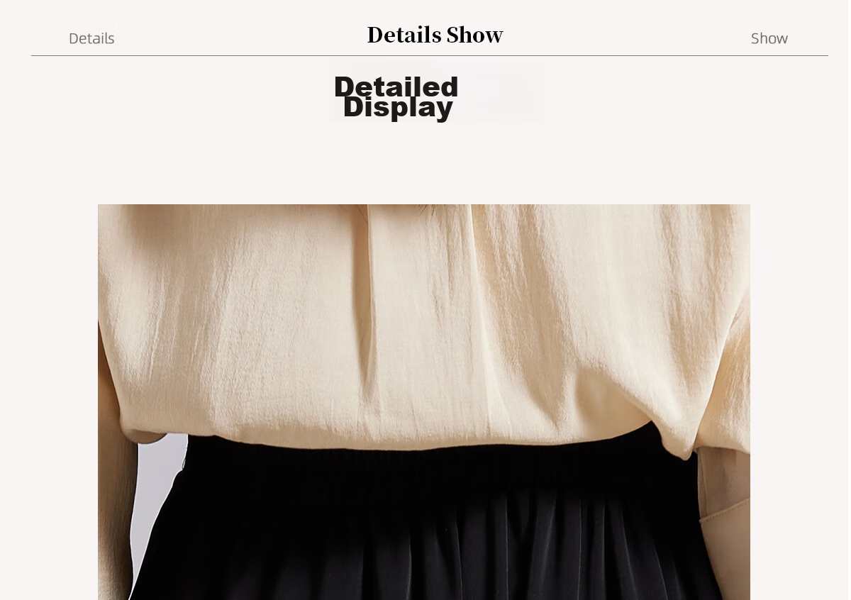Chushen Spring And Autumn High-Waisted A-Line Skirt for Women, Slimming Professional Office Suit Skirt S143B2013 4