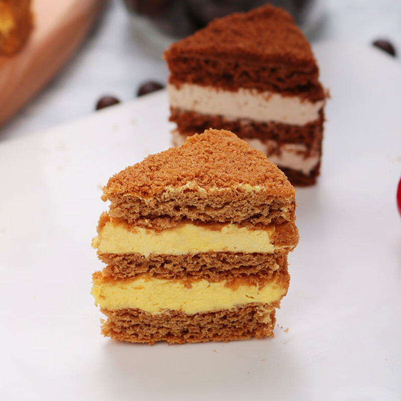 俄麦诺提拉米苏蛋糕 可可味320g 俄罗斯风味 休闲零食 西点 饼干蛋糕