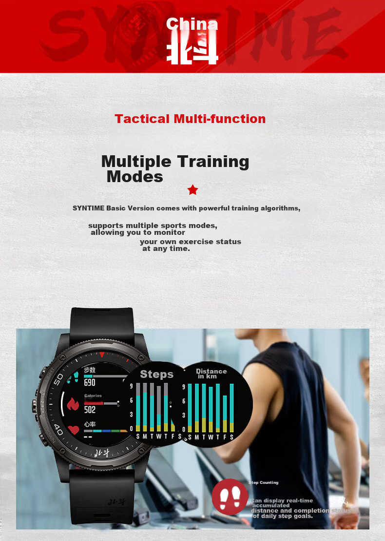 Beidou Watch Syntime5 MAX Smart Outdoor Sports Multifunctional Running Cycling GPS Payment Gift 7