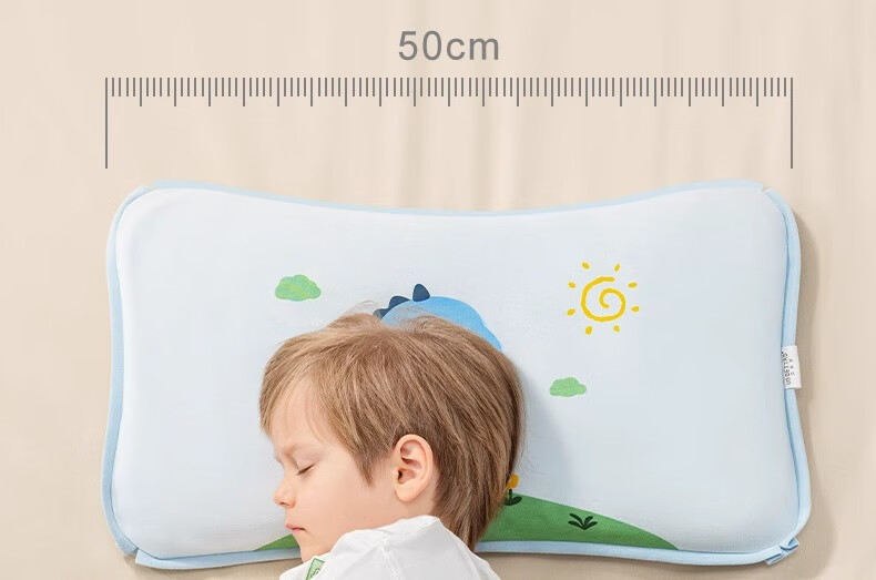 Beitaisi Cloud Pillow, Baby Pillow for 0-1 Year Olds, Sweat-Absorbing Breathable Gauze, Ten-Layer Pleated Fabric, Anti-Colic Pillowcase, Dreamy Floral Patter 14