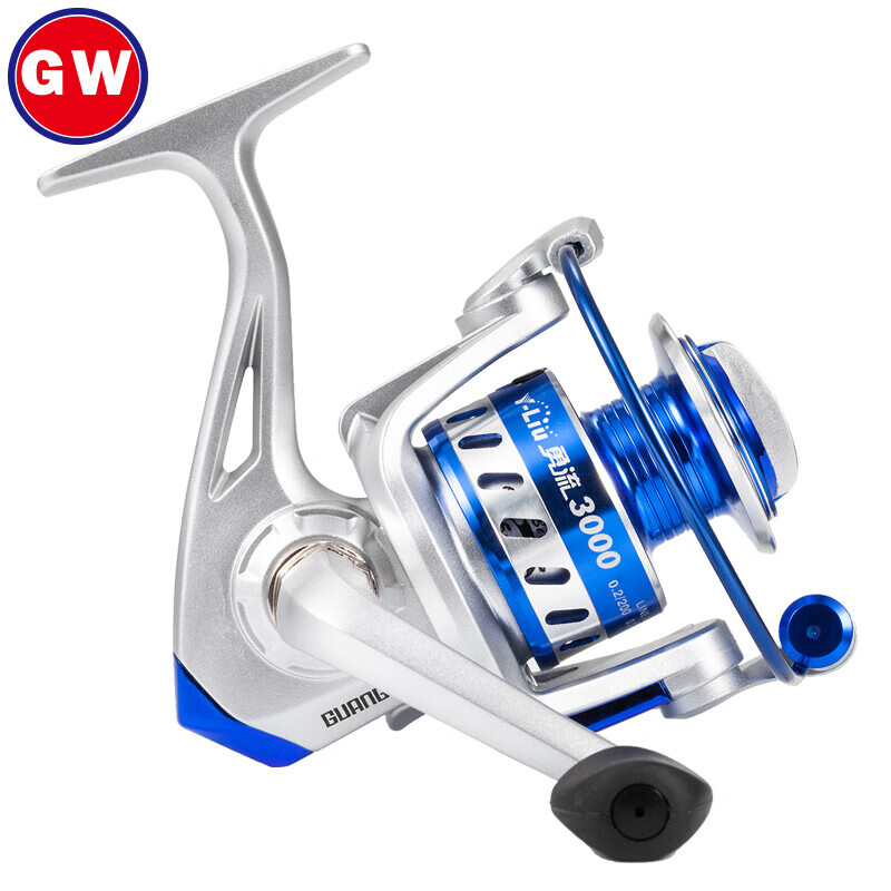 GW 6000 Model Yongliu Spinning Reel, Fishing Line Reel with Metal Spool, Fishing Reel for Lure Fishing And Rock Fishing, Sea Fishing Rod Reel, Fishing Tackle And Supplies