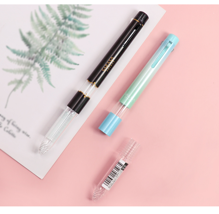 ZEBRA 5-Color Multifunctional Pen Barrel SARASA Series Colored Gel Pen Barrel (Refill RNJK5) S5A15 White Barrel 8