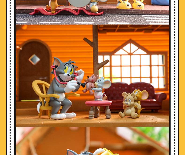 52TOYS TOM & JERRY Daily Life 2 Blind Box Figurine Toys, Single Piece Graduation Gift 7