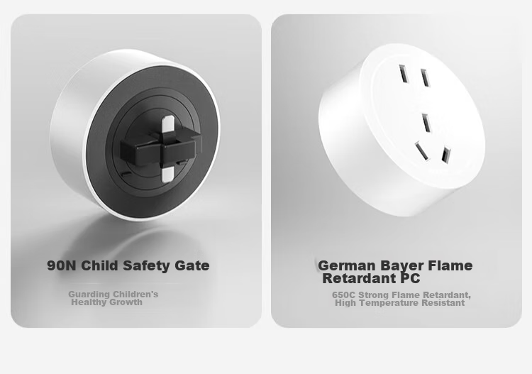 Aokesi Embedded Track Socket, Mobile Rail Power Strip for Home Kitchen Use, Sliding Concealed Track Socket Switch, 60cm Track + 4 Five-Hole White Sockets 16