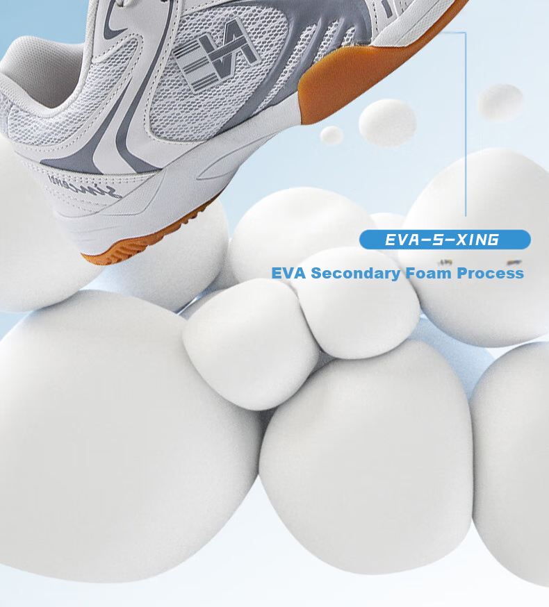 Shuangxingbate Low-Top Sports Table Tennis Badminton Tendon Sole Breathable Mesh Shoes for Men And Women, Couples' Casual Running Competition Training Shoes 4