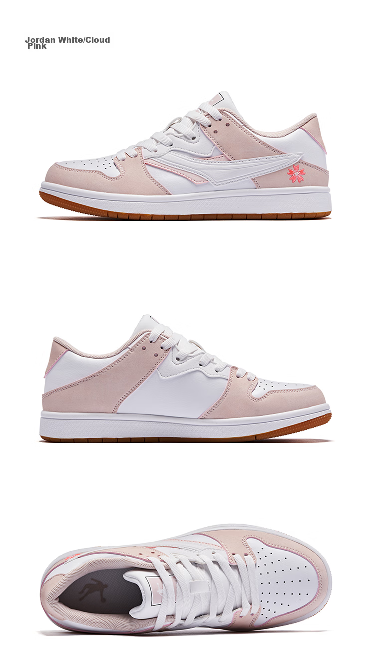 QIAODAN Women's Sneakers, Summer Air Force White Shoes, Casual Skateboard Shoes, Sports Shoes for Couples 63
