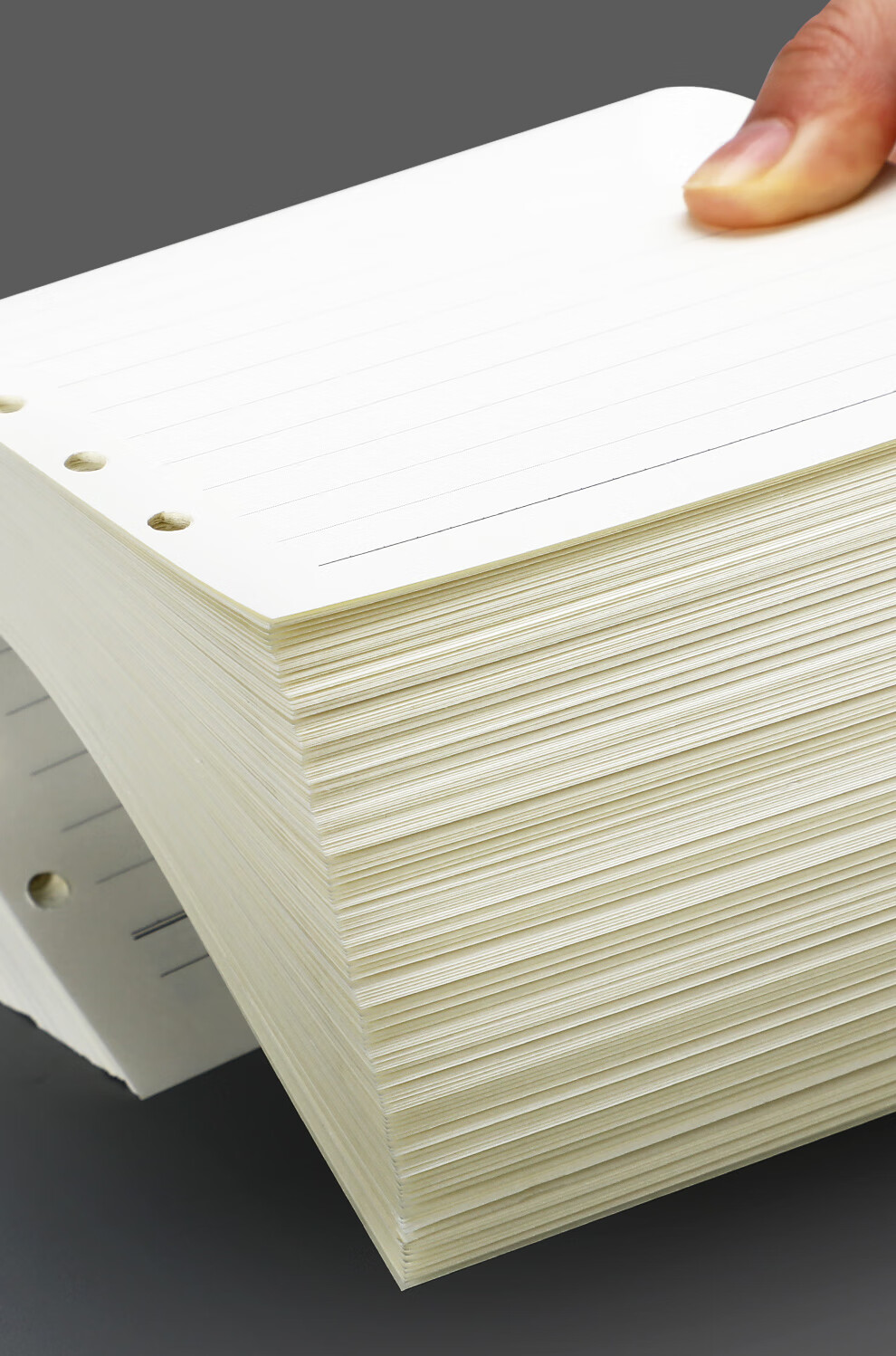Jiaranheng Loose-Leaf Refill Paper, 4-Hole, Suitable for A4 Loose-Leaf Notebooks And Notebooks, Thickened Blank Refill Pages 7