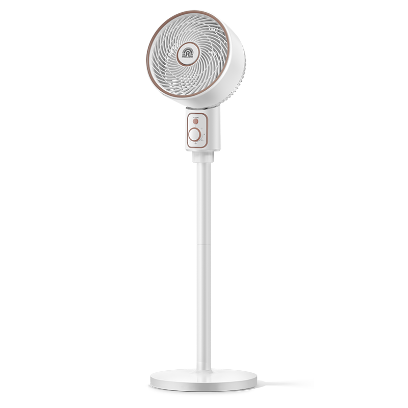 Rongsheng Electric Fan Air Circulation Fan 8-Shaped Airflow Floor Fan Home Quiet Turbo Ventilation Fan High Wind Circulation Convection Desktop and Floor Dual-Use Bedroom RS-FX2403AH