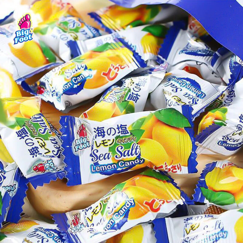 大马碧富 海盐咸柠檬味 180g/盒 马来西亚进口 清新口气 【整盒装非散装】