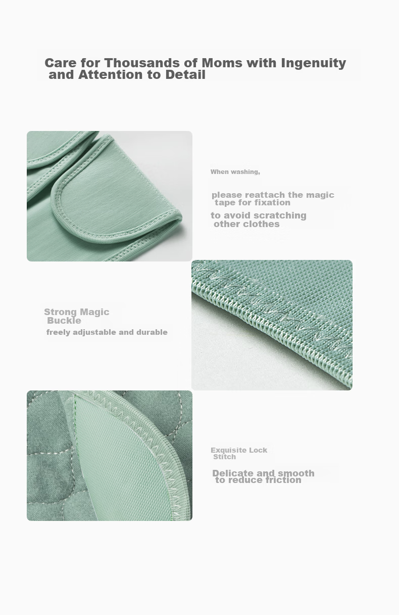 Babycare Postpartum Belly Wrap, Pelvic Shaping, Maternity Cesarean Section And Natural Delivery Waist Trainer, Abdominal Shaper, Listerine Modal Mulberry Silk, Size L 12