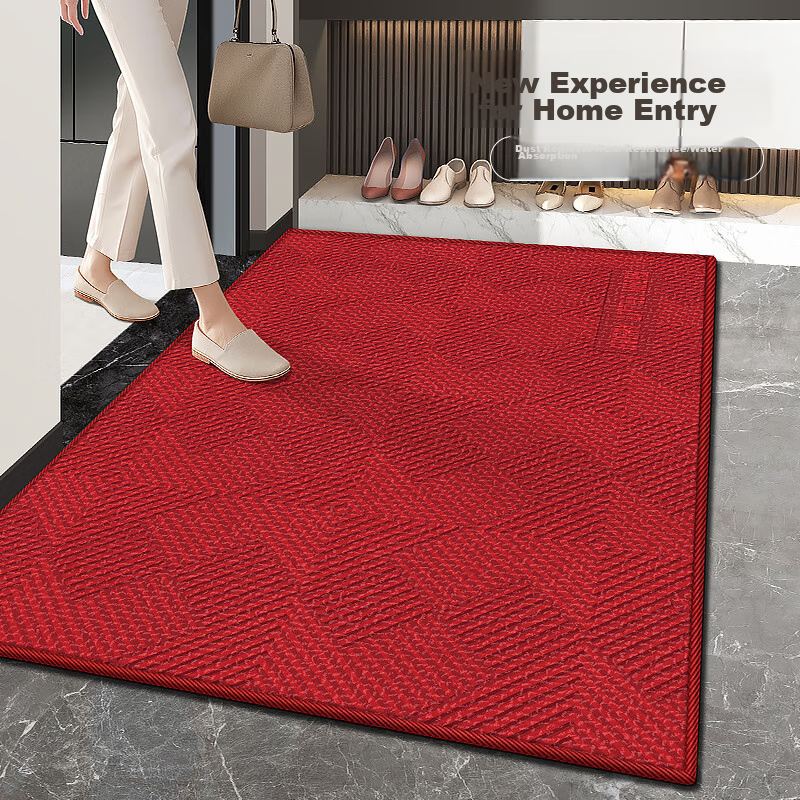 Huaxu Entrance Door Mat, Indoor Doorway Mat, Foyer Entrance Hallway Outdoor Non-Slip Mat - Elegant 80*120CM