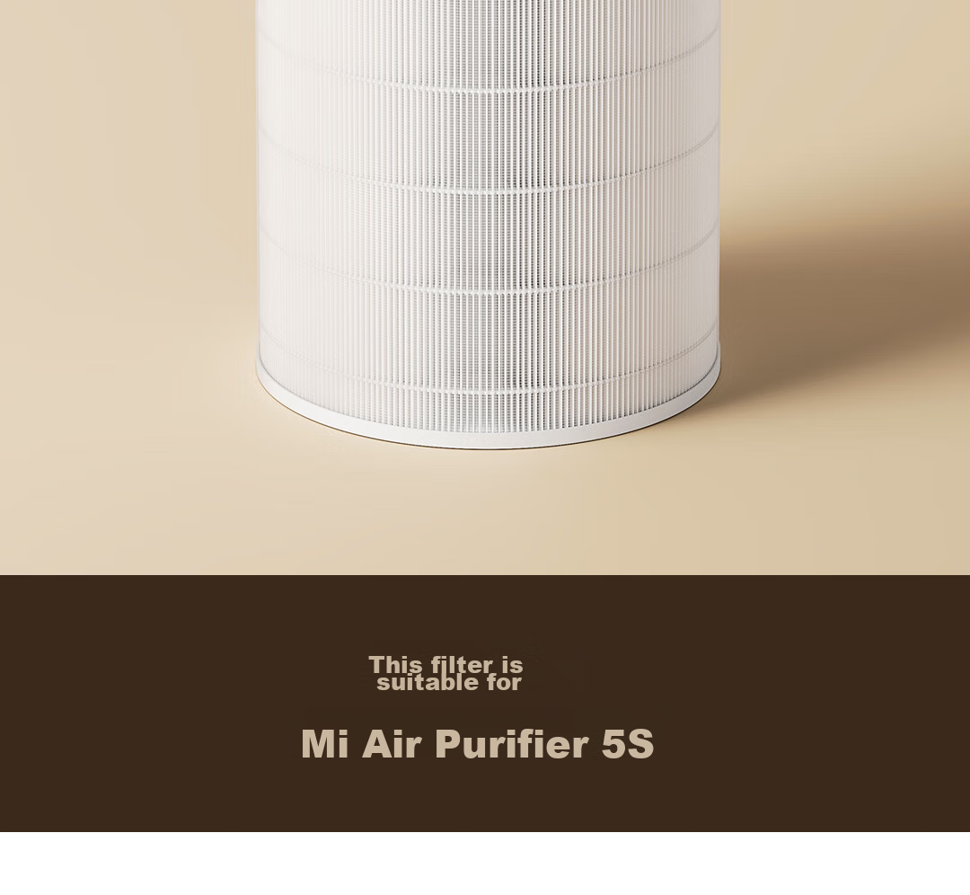 Mijia Xiaomi Air Purifier 5S Filter Cartridge, Removes Formaldehyde, Bacteria And Smoke Odors, Compatible with Air Purifier 5S [Accessory] 2