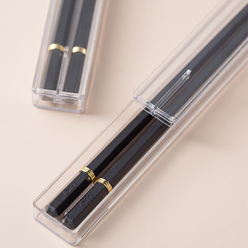 YIJUKE [With Storage Box], Japanese-Style Portable Chopsticks, One Pair Per Person, Personal Storage Box, Chopsticks for Students And Adults