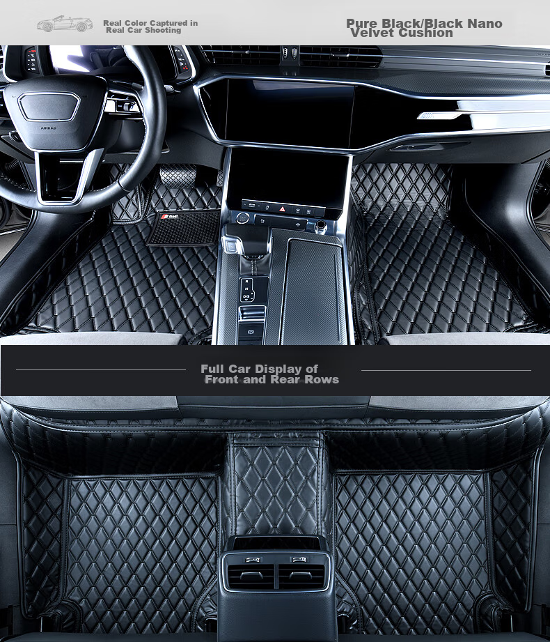 SIKEDI Car Floor Mats for Volkswagen Passat, Full Coverage, Suitable for 2019-2026 Models, Durable, Waterproof, Odorless 16