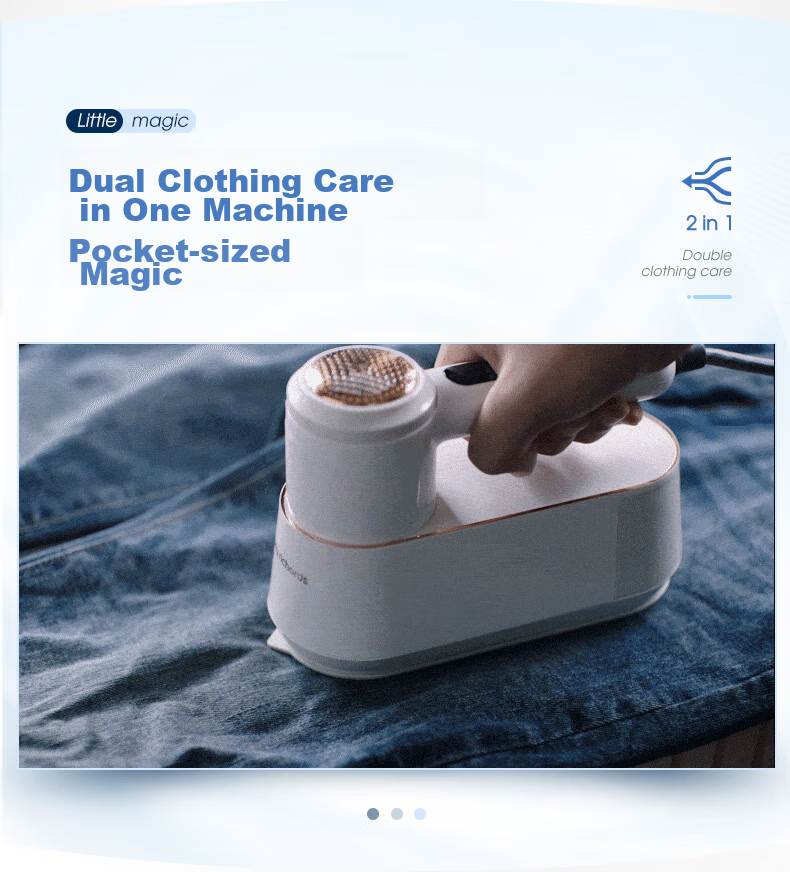 Morphyrichards Handheld Garment Steamer, 20g/min Water Tank Capacity 100ml, Steam Iron for Home Use, Clothing Care Machine, Portable Travel Garment Steamer MR2033 3