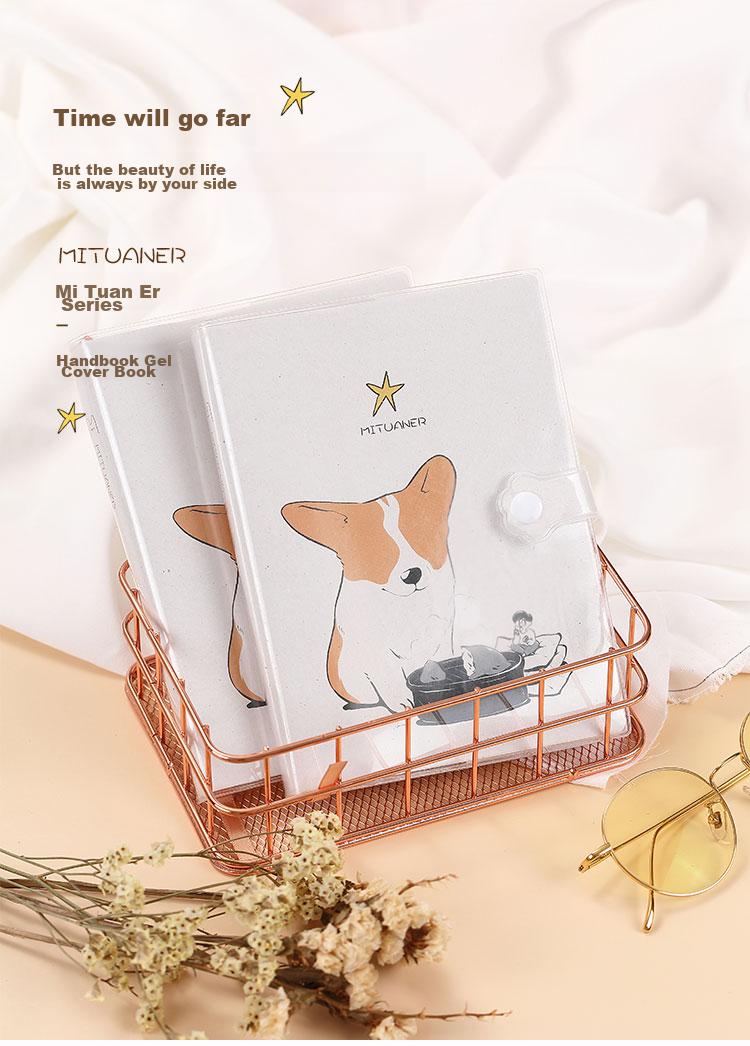 COMIX B6/114 Sheets Student Planner Notebook, Multifunctional Stationery, Pocket Notepad, Diary, Schedule Book, Mitan'er Series, with C4926 1