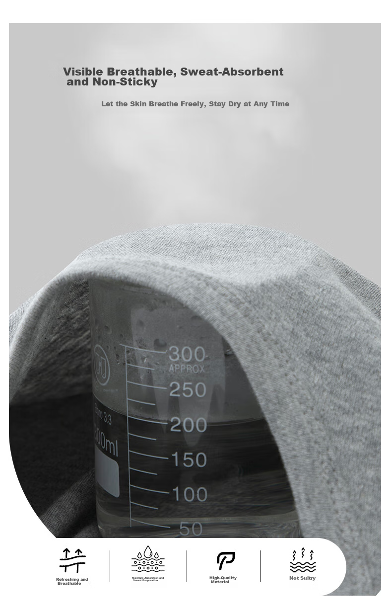 Yiershuang [100% Cotton] Autumn And Winter Thermal Underwear Set, 40s Men's Slim-Fit Base Layer Top And Bottom 7