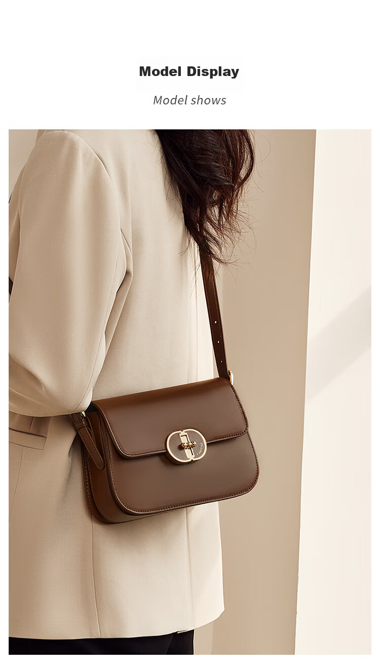 FOXER Leather Women's Handbag, Large Capacity Tote Bag, Shoulder Bag, Crossbody Bag, Light Luxury Valentine's Day Gift 9