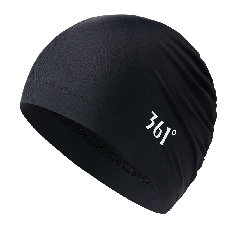 361° Fabric Swim Cap, Professional Swimming Cap for Women, Long Hair, Ear Protection, Comfortable, Non-Binding, Large Head Circumference, Fashionable Hat