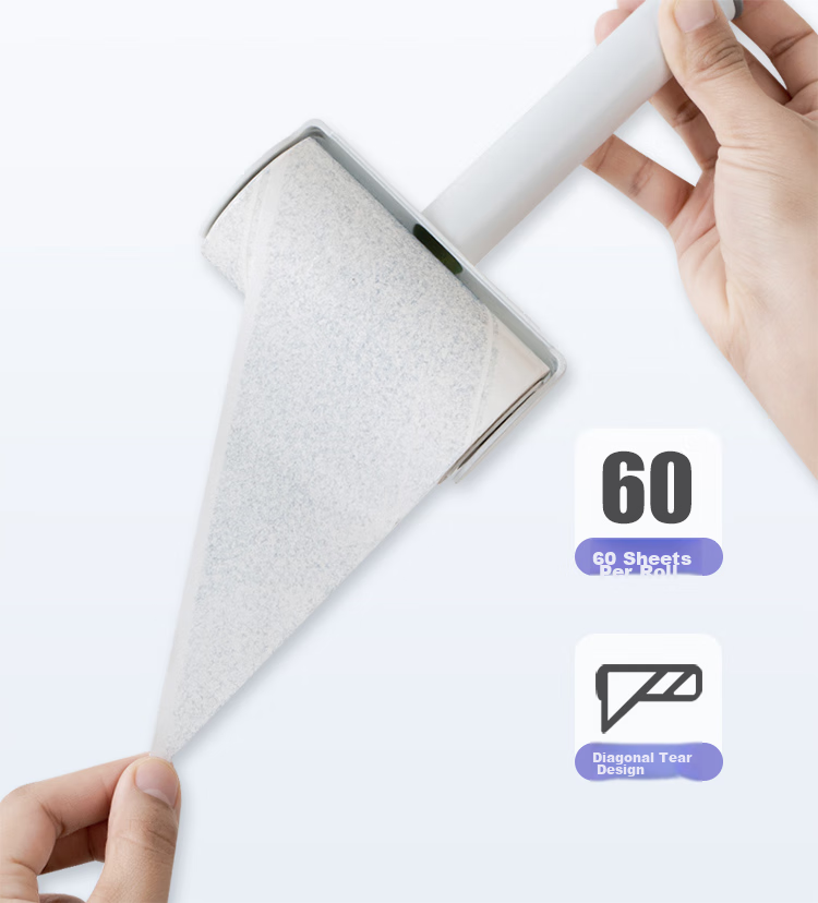 EAST Toilet Brush, No Dead Angle And Gap, Draining Wall-Mounted Bathroom S-Shaped Toilet Brush Set, Long Handle Cleaning Brush 4