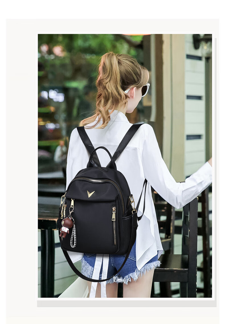 Aiqinghai Oxford Cloth Backpack, Travel Casual Fashion Large Capacity Schoolbag, Student Sports High-Value Birthday Gift 9