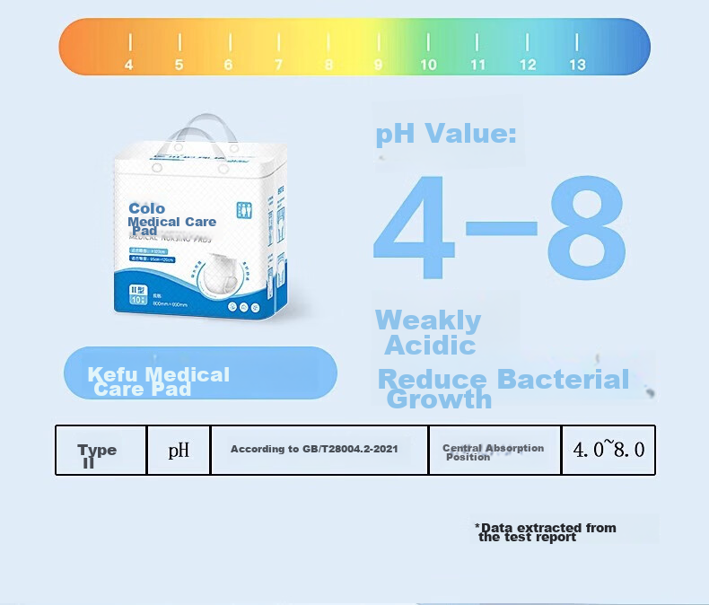 Kefu Medical Soft Adult Pull-Up Diapers XL 10 Pieces, Hip Circumference 110-130cm, Maternity-Specific Underwear, Adult Diapers for Elderly 13