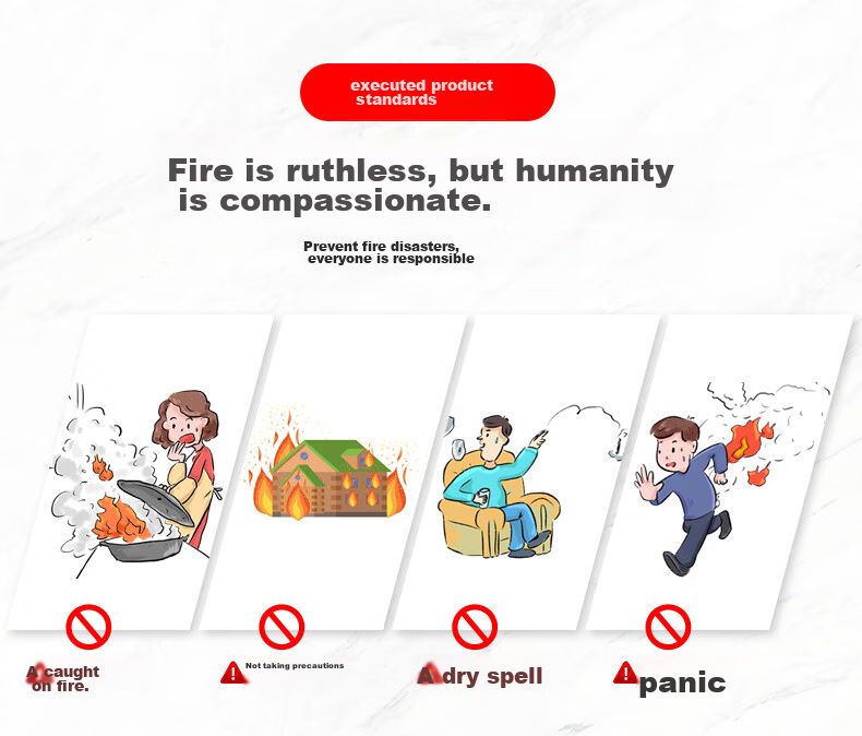 LFang PS-818 Smoke Alarm, Fire Safety 3C Certified, Fire And Smoke Temperature Alarm, for Home And Commercial Use, Remote Alarm 13