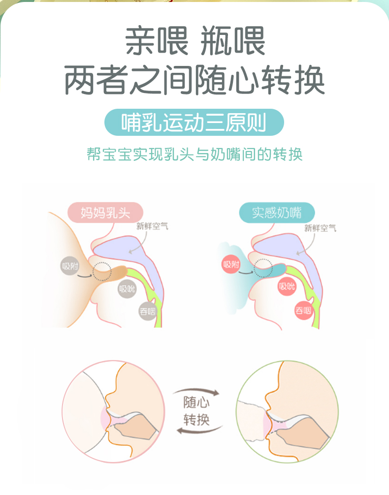 75907-贝亲(Pigeon)宽口径玻璃奶瓶奶嘴套装 婴儿奶瓶240ml+自然实感婴儿奶嘴(L码+LL码) Y型口奶嘴 PL337-详情图