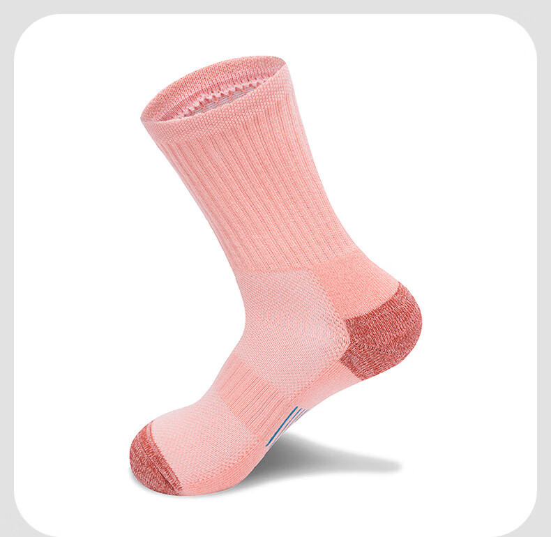 TFO 5th Generation Outdoor Socks Breathable Hiking Mountaineering Durable Sports Socks B2902423 Women's Orange Red L 6