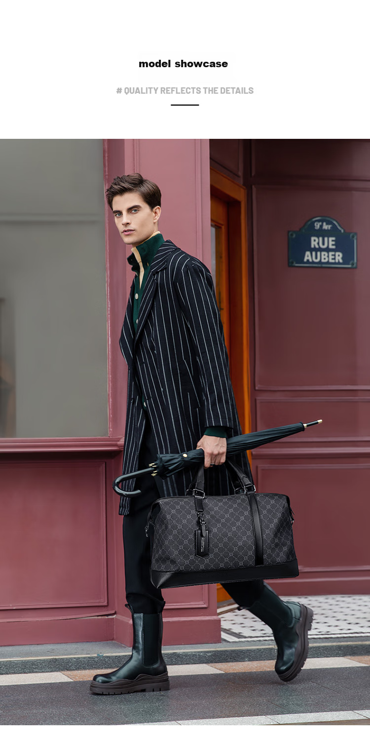 GOLF Travel Bag, Men's Handbag, Business Trip Luggage Bag, Gym Bag, Wet And Dry Separation Travel Bag, Shoulder Crossbody Bag 19