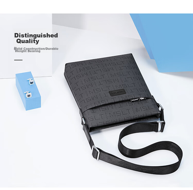 MashaLanti Business Shoulder Crossbody Bag, Portable Men's Bag, Casual Large-Capacity Small Square Bag for Men, Father's Day Gift for Husband 14