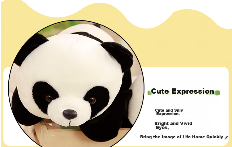 Aishangxiong Giant Panda Plush Toy Doll, Sleeping Pillow, Chengdu Souvenir, Children's Birthday Gift for Girls 7