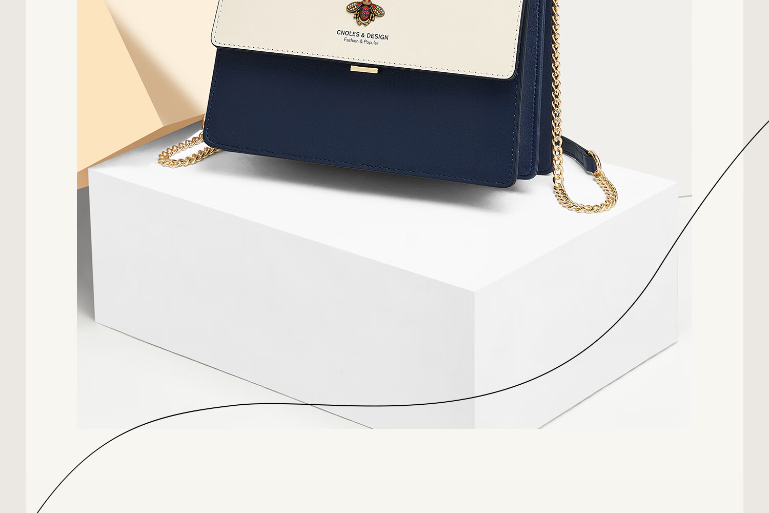 Cnoles Women's Handbag, Luxury Small Crossbody Tote Bag, High-End Practical Gift for Girlfriend on Valentine's Day 9